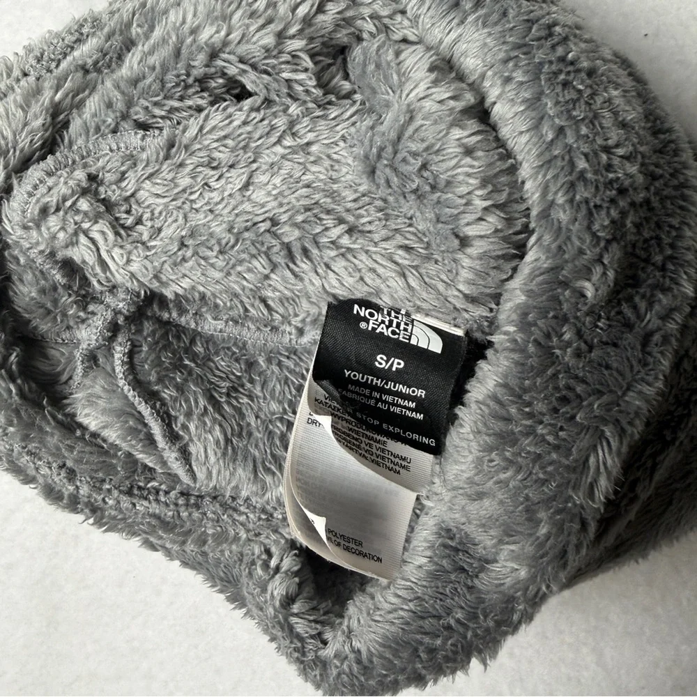 The North Face Youth Fleece Beanie Gray Junior‎ Small